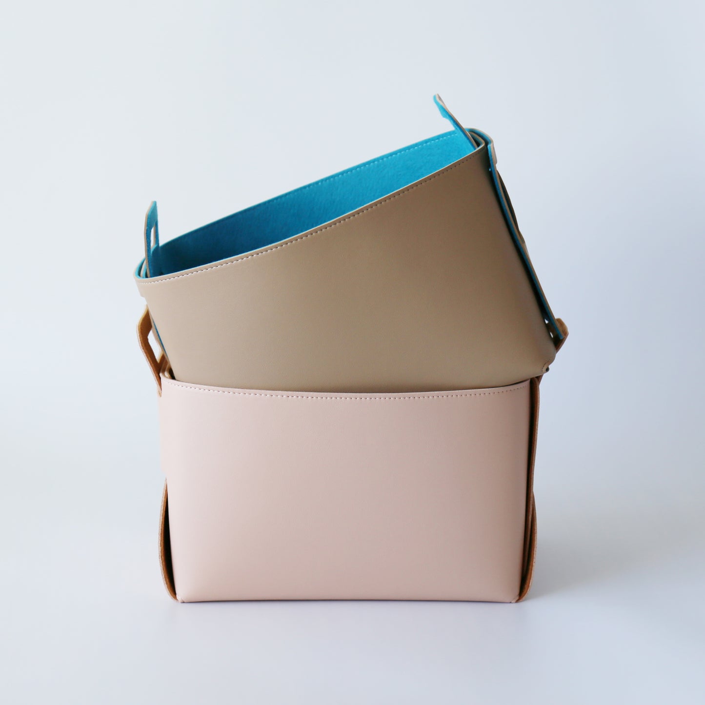 Felt-lined Storage Basket
