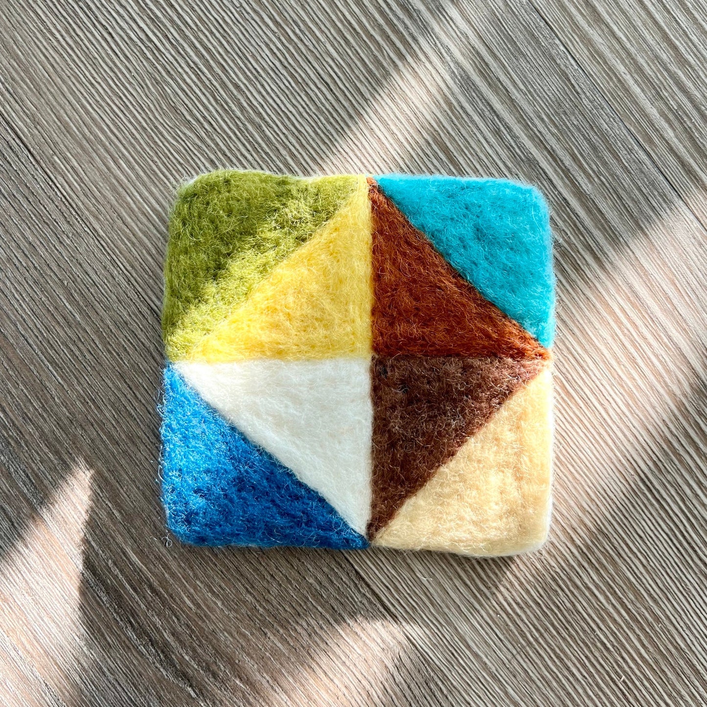 Artisan Wool Felt Coaster