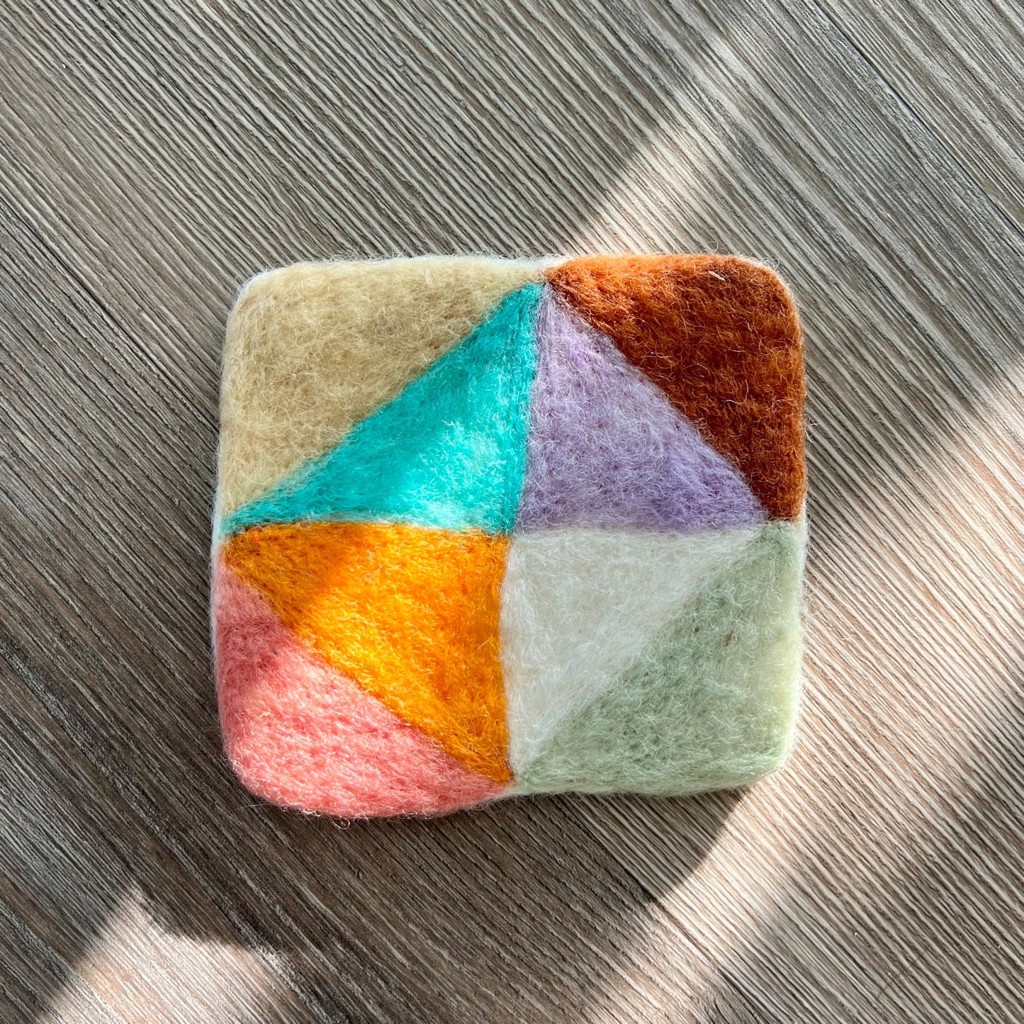 Artisan Wool Felt Coaster