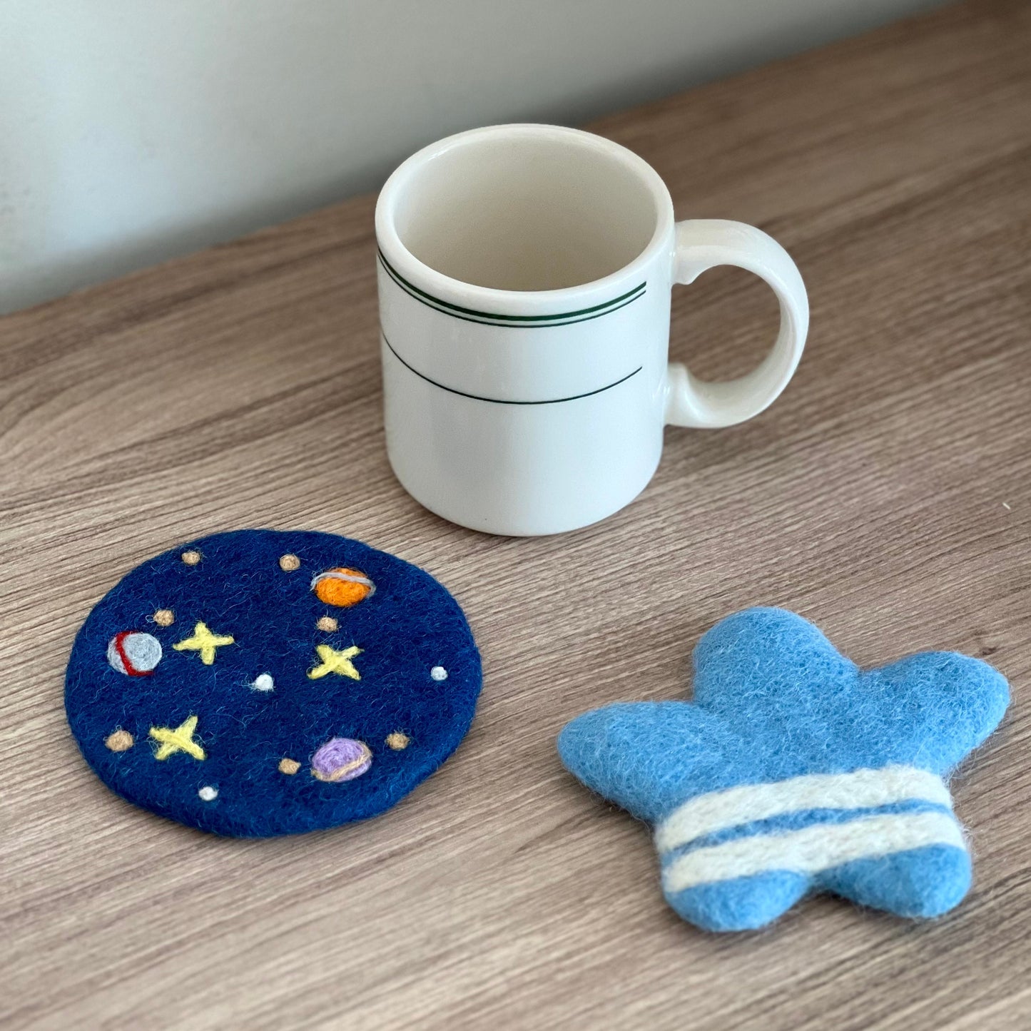 Artisan Wool Felt Coaster