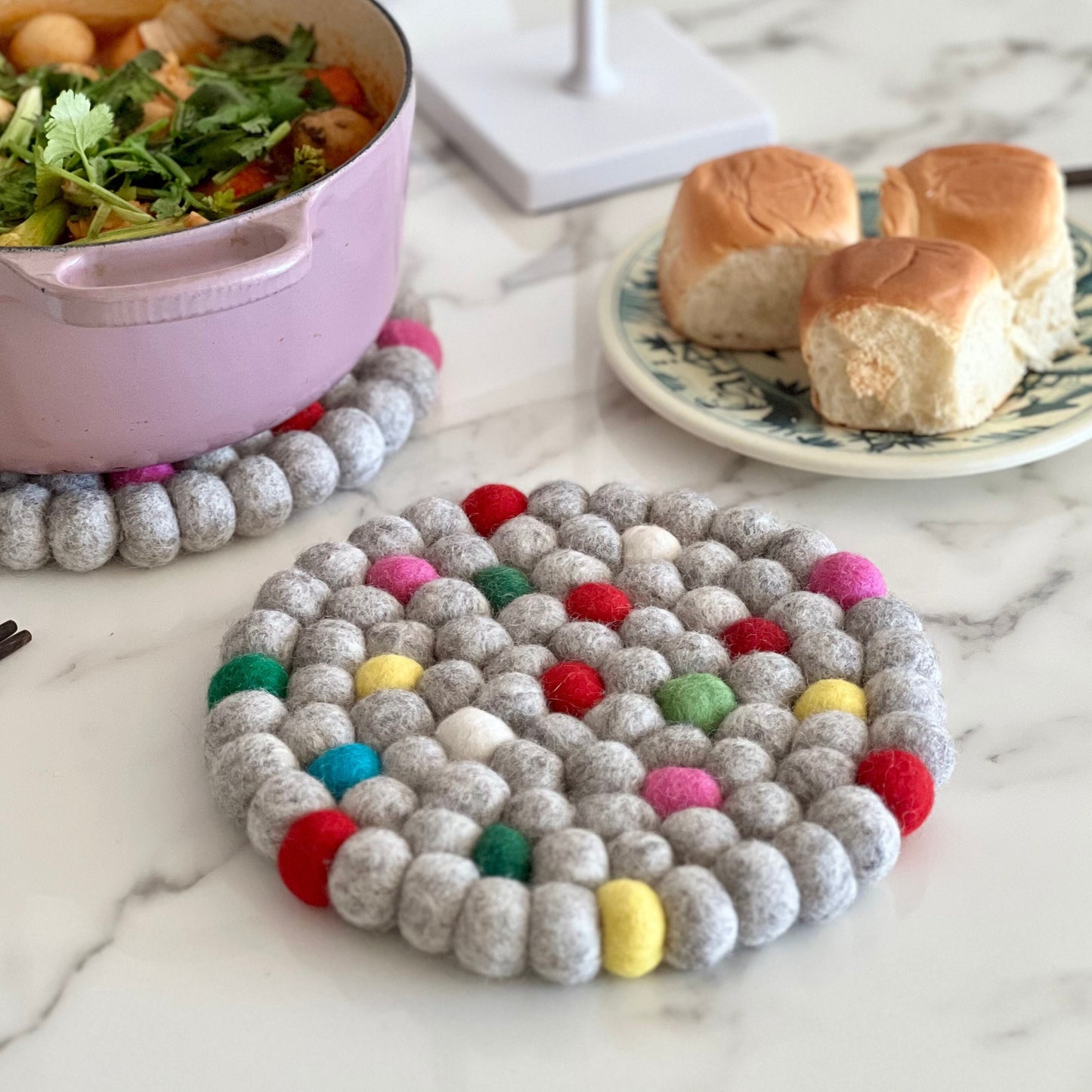 Artisan Wool Felt Trivet