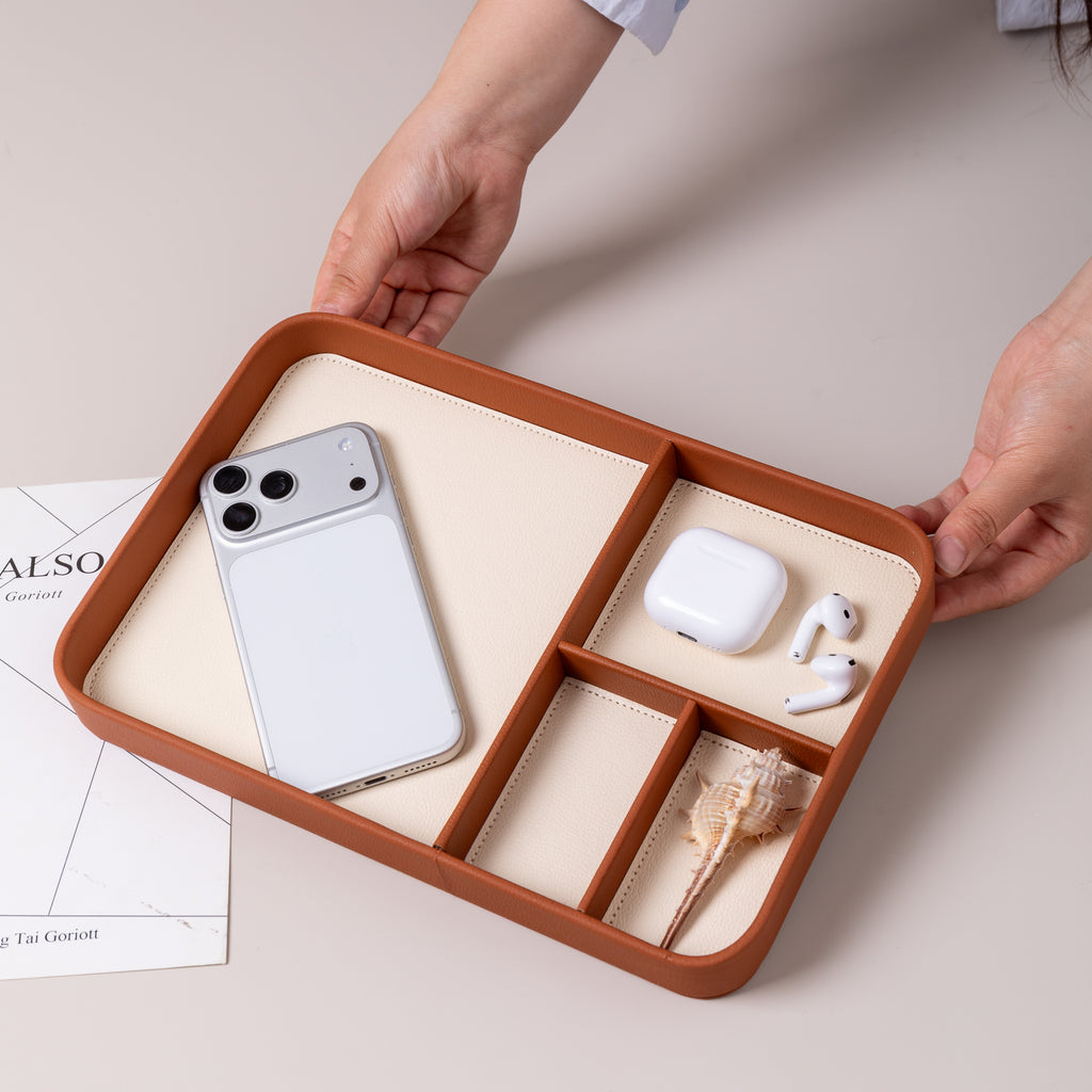 Desk Organizer Compartment Tray