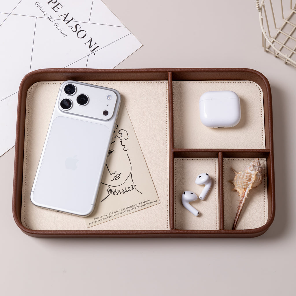 Desk Organizer Compartment Tray
