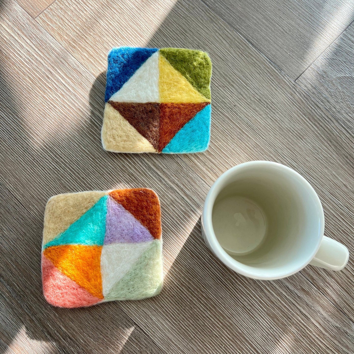 Artisan Wool Felt Coaster