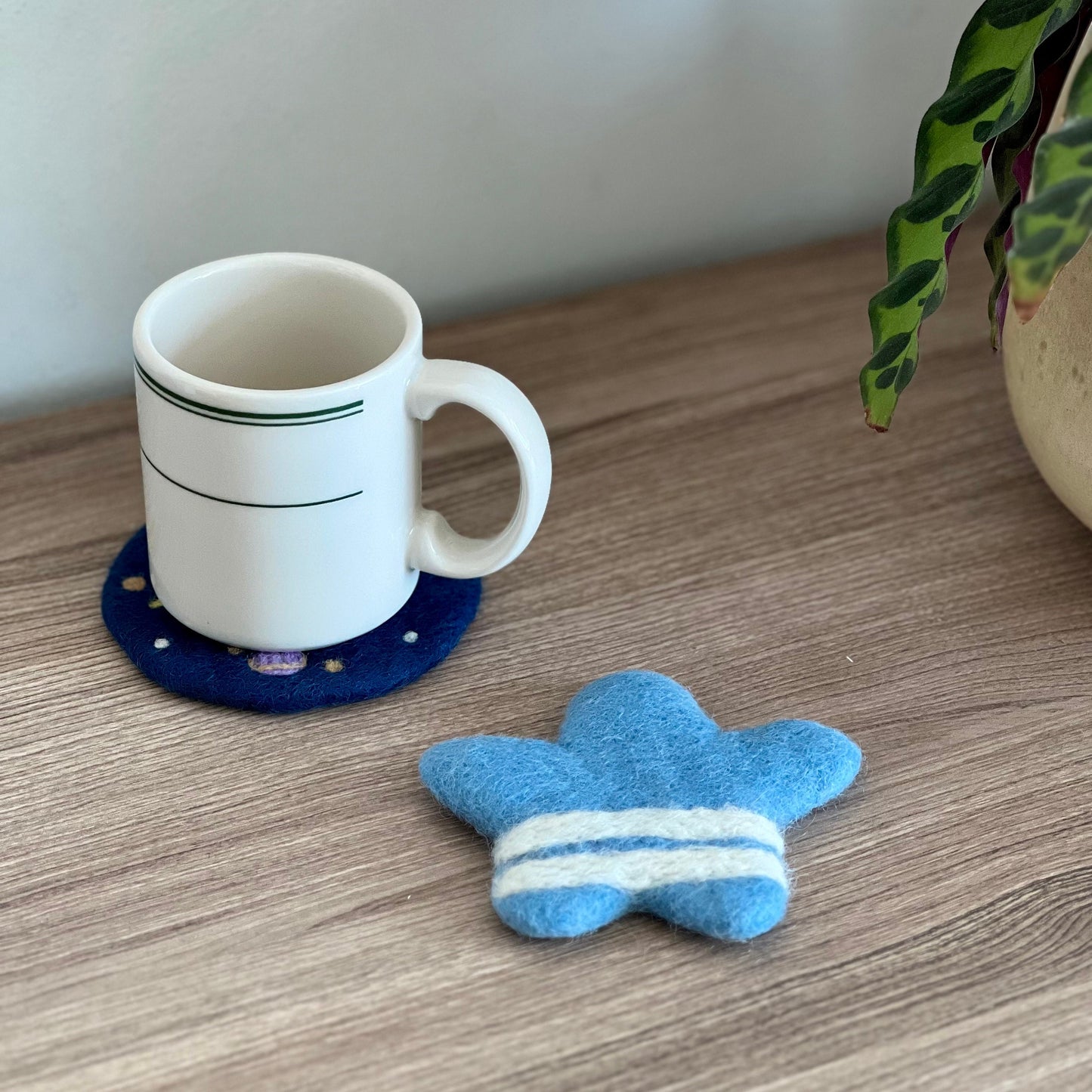 Artisan Wool Felt Coaster