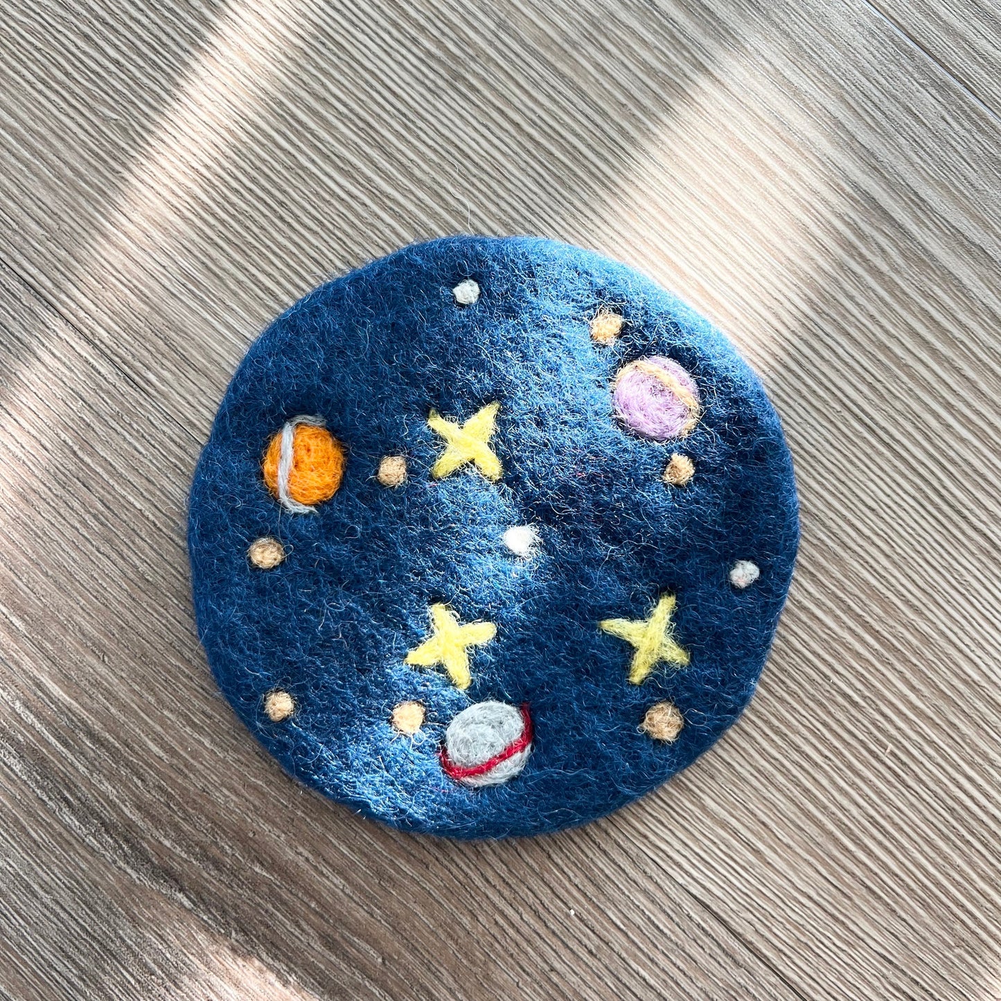 Artisan Wool Felt Coaster